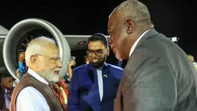 PM Modi becomes the first Indian PM to visit Guyana in 56 years, gets warm welcome at the airport