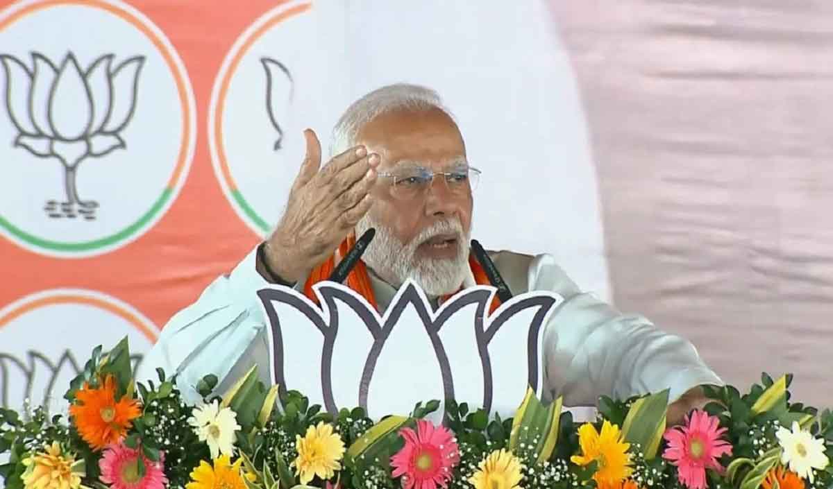 PM Modi said Roti Beti Mati ki pukar Jharkhand mein BJP NDA sarkar