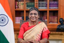 President Droupadi Murmu leaves for three-day visit to Tamil Nadu
