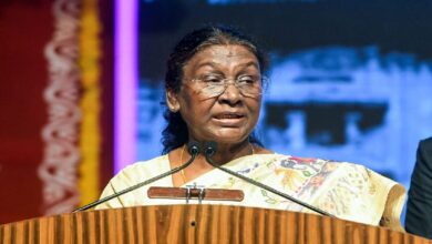 President Murmu addressed Parliament on Constitution Day, released the first Sanskrit copy of 'Samvidhan'