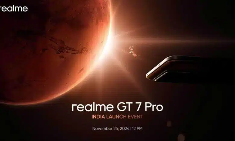 Realme GT 7 Pro with Snapdragon 8 Elite SoC to launch in India on November 26