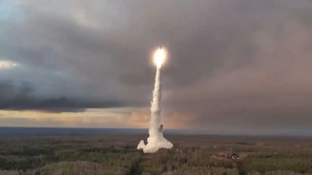 Russia launches ICBM in Ukraine