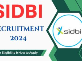 SIDBI Bank Recruitment 2024: Application Begins, Check Steps To Apply