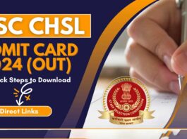 SSC CHSL Exam 2024 Admit Card will be released tomorrow, see details