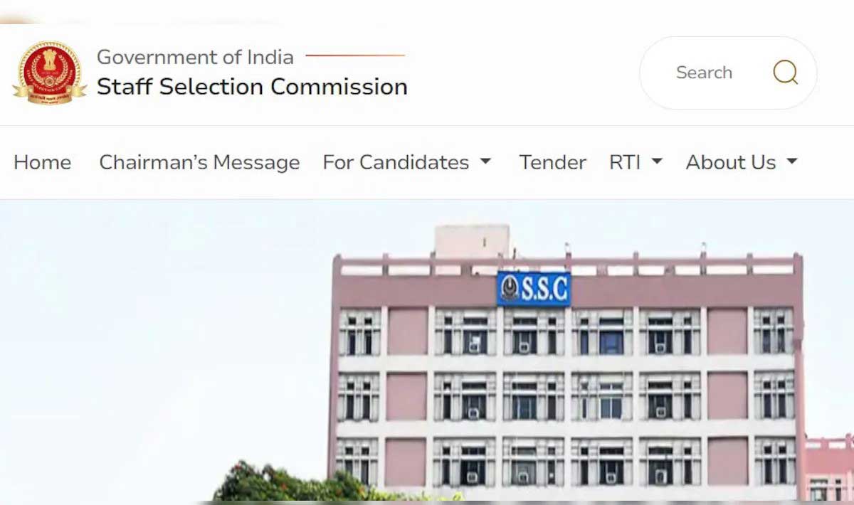 SSC GD 2025 Application Correction Window To Open On November 5, Check Details