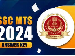 SSC MTS Answer Key 2024 will be released soon, check details