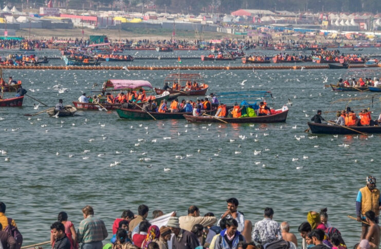 Triveni Sangam of Prayagraj