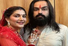 Sapna Choudhary welcomes her second child with husband Veer Sahu