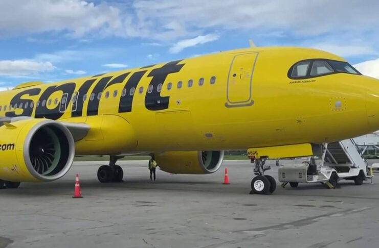 Shooting on Spirit Airlines flight