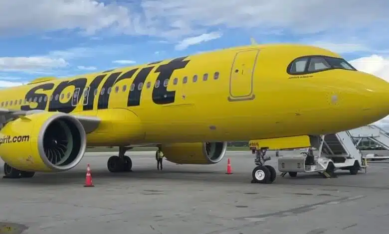 Shooting on Spirit Airlines flight