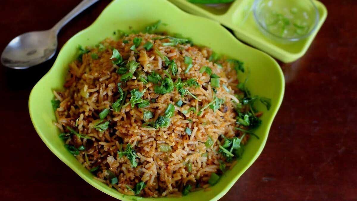 South Indian Egg Rice A delicious, comforting dish