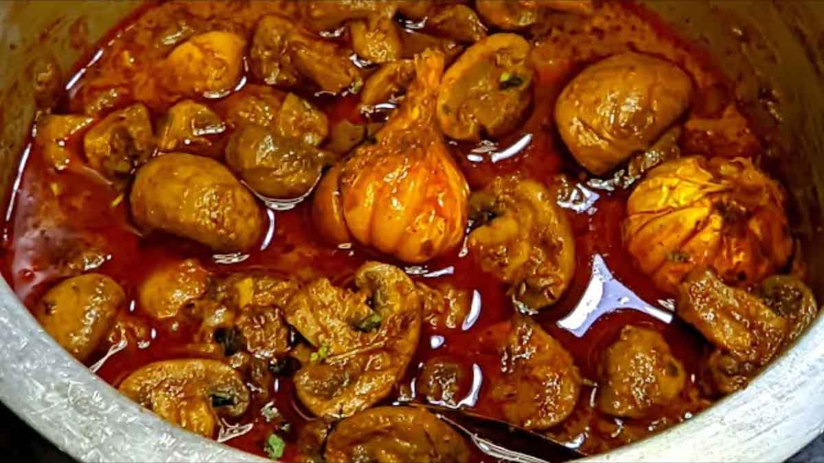 Such a recipe of Mushroom Masala in winter