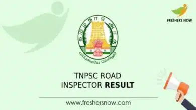 TNPSC Road Inspector Recruitment to be released soon, check details