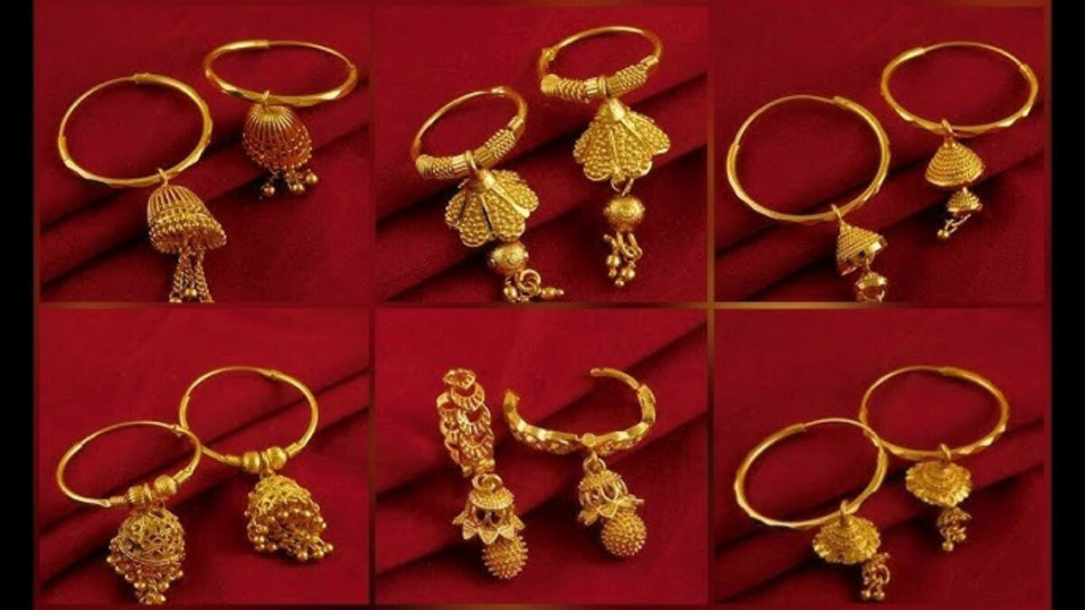 These 8 unique designs of gold jhumka