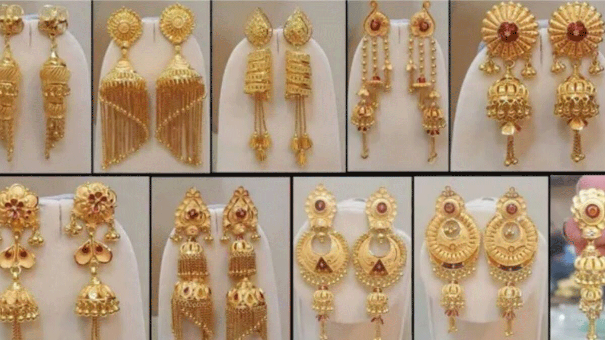 These 8 unique designs of gold jhumka