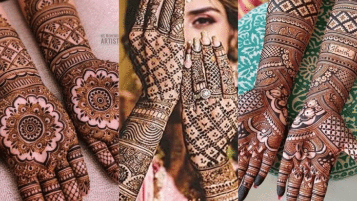 These Bridal Mehndi designs are very trendy these days