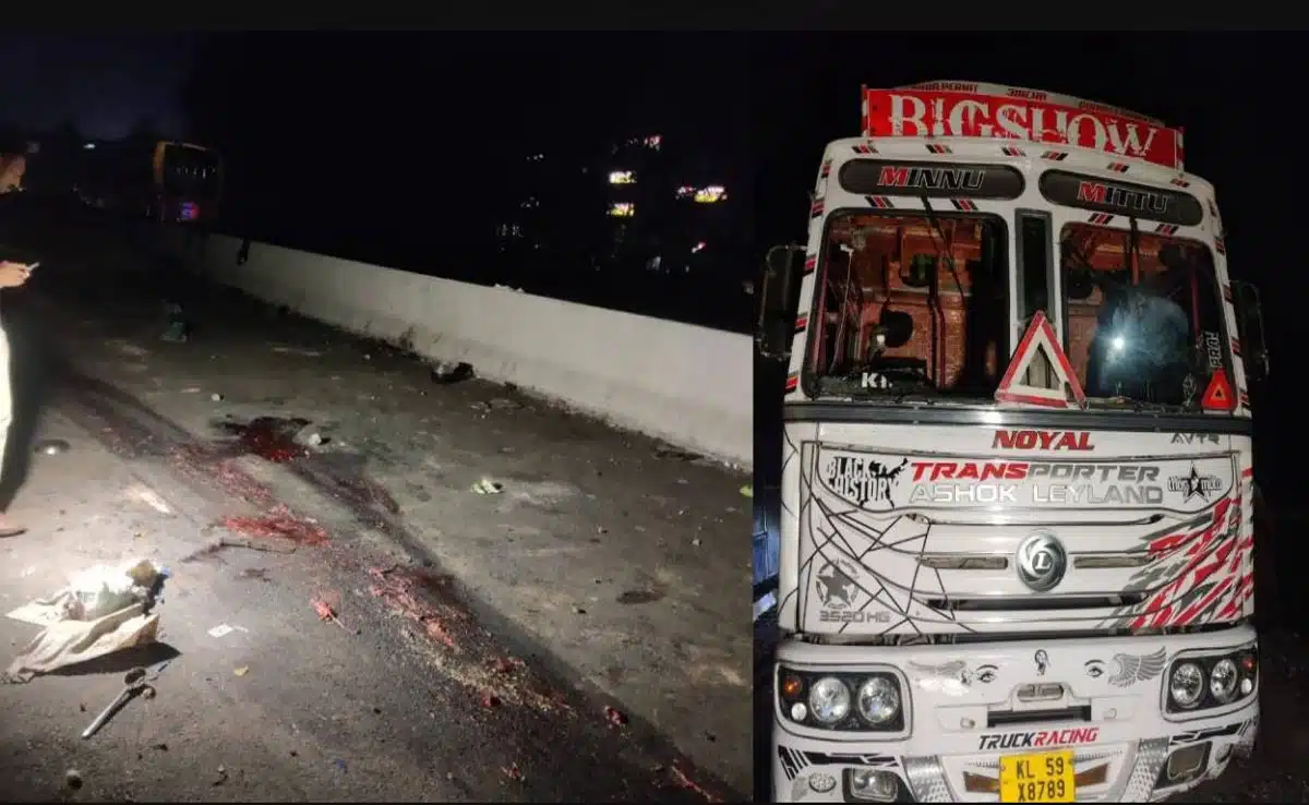 Kerala: Five people died after being crushed by a speeding truck in Thrissur.