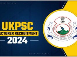 UKPSC Lecturer Recruitment 2024 Last Date To Apply For 613 Posts Tomorrow, Check Details