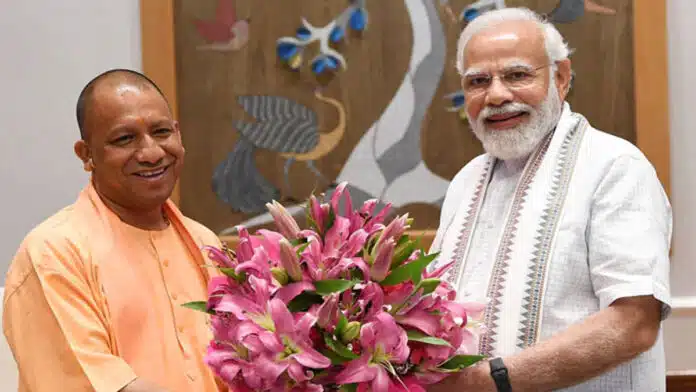 UP Chief Minister Yogi Adityanath meets PM Modi in Delhi