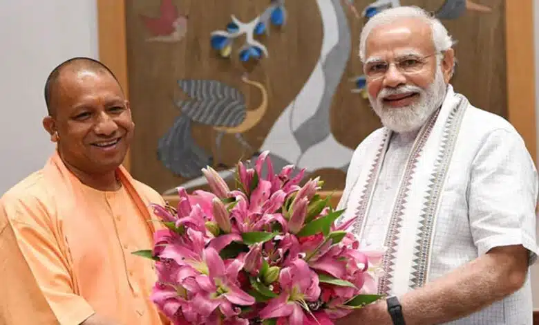 UP Chief Minister Yogi Adityanath meets PM Modi in Delhi