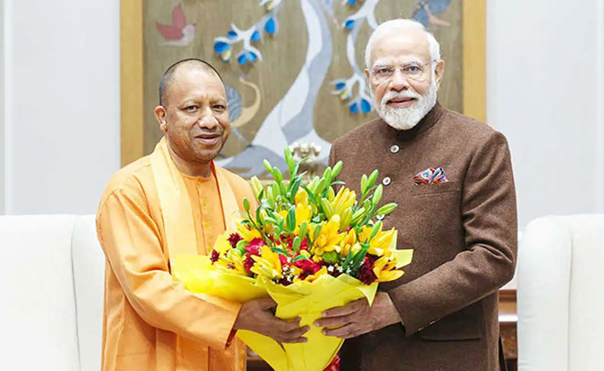 UP Chief Minister Yogi Adityanath meets PM Modi in Delhi