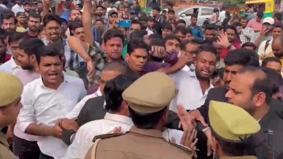 UPPSC candidates in Prayagraj protest against multiple shifts, exam body assures integrity