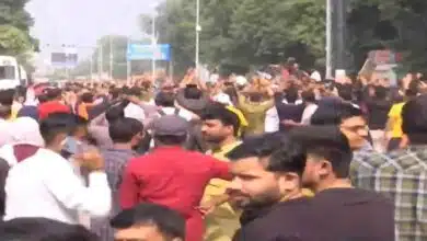 UPPSC candidates protest against multiple shifts in Prayagraj exam body assures honesty