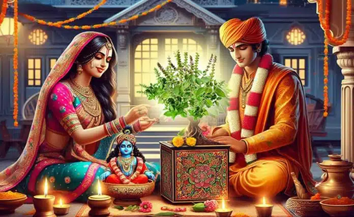 What are the rules and methods of Tulsi Vivah?