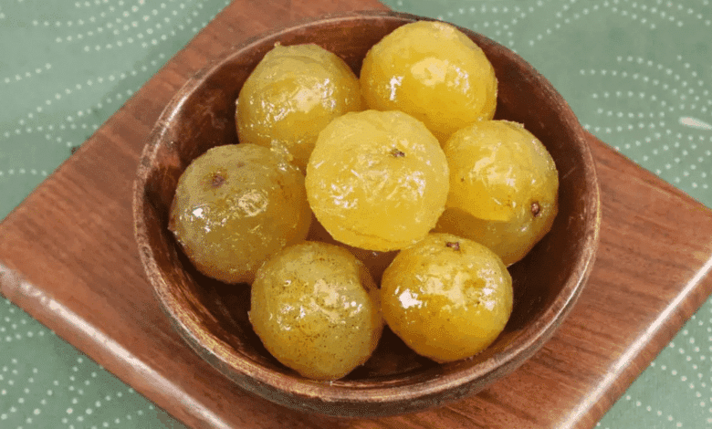 Which disease is cured by eating Amla Murabba?