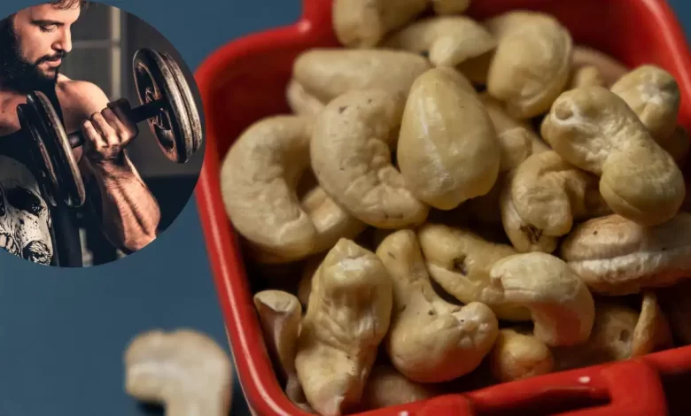 Which vitamin is found in cashew