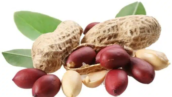 Which vitamin is found in peanuts