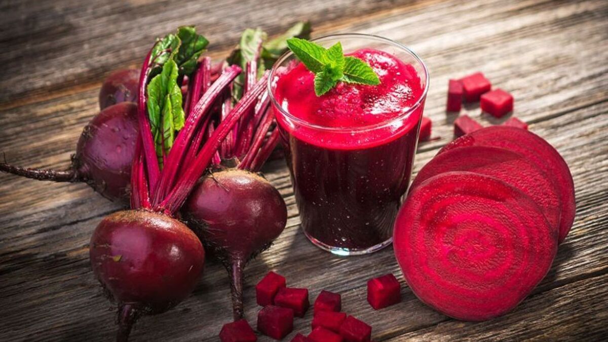 Which vitamin is found most in beetroot