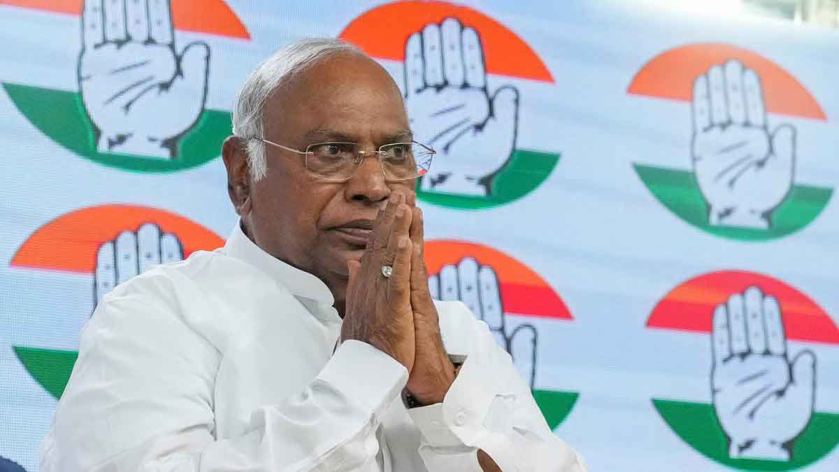 While advising Congress on electoral states Mallikarjun Kharge said