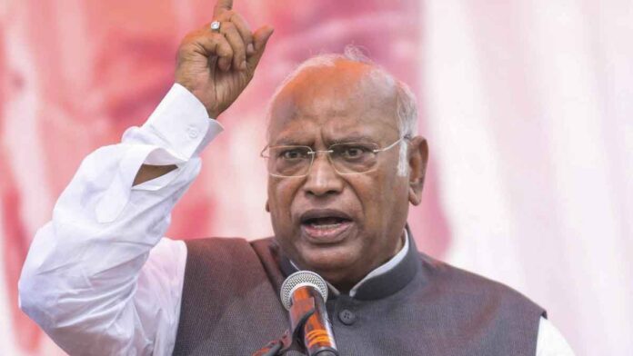 While advising Congress on electoral states Mallikarjun Kharge said