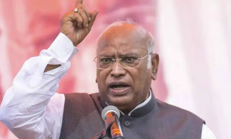 While advising Congress on electoral states Mallikarjun Kharge said