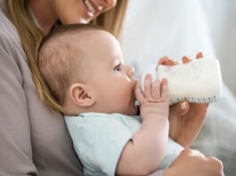 Milk bottles can increase the risk of pneumonia in children by up to 10 times.