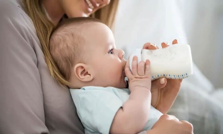 Milk bottles can increase the risk of pneumonia in children by up to 10 times.