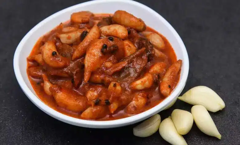 garlic pickle taste and health