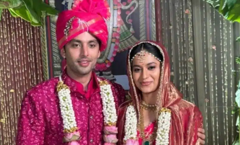 Actor Himansh Kohli got married in an intimate wedding ceremony. pictures surfaced