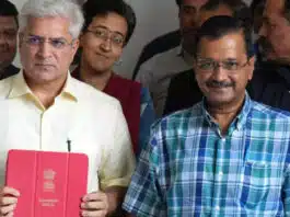 Former AAP minister Kailash Gehlot resigned from the membership of Delhi Legislative Assembly