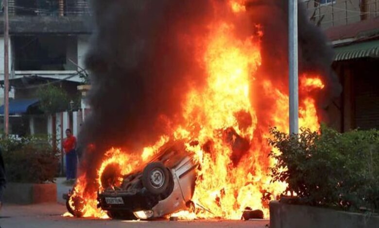 Seven people arrested in case of arson at residences of MLAs in Manipur