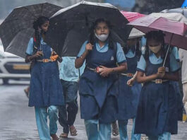 Schools closed today in five districts of Tamil Nadu due to heavy rains