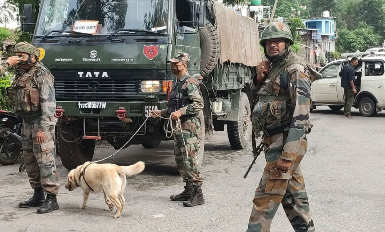 Jammu-Kashmir: After information about suspected explosive, security forces conducted search operation in Sidhra.