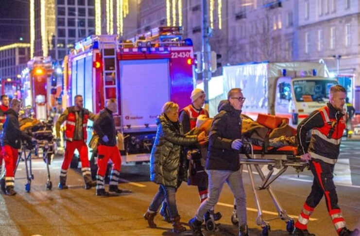 Germany: 2 killed, 60 injured as car rams into crowd at Christmas market