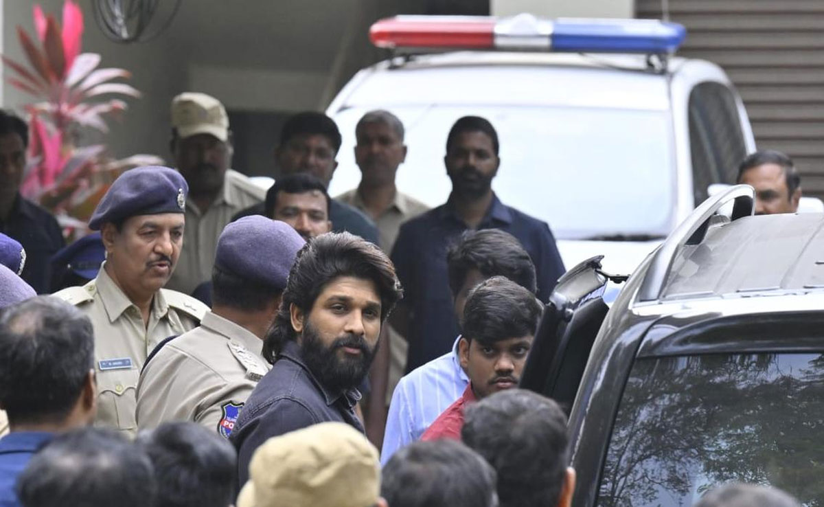 Police interrogated Allu Arjun for more than 3 hours in theater stampede case