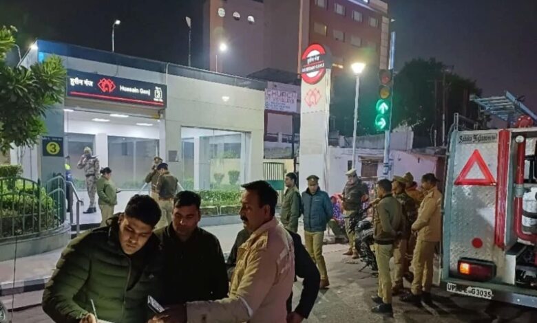 Bomb threat at railway and metro stations in Lucknow, police called it a rumor