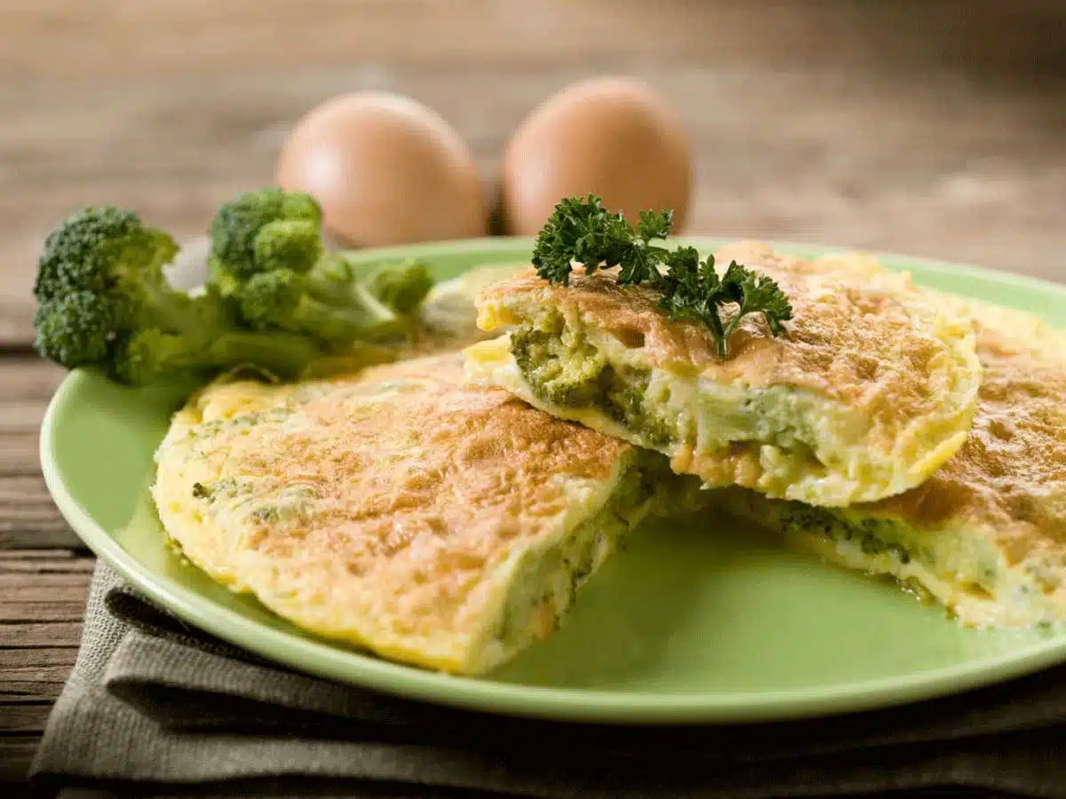 Broccoli Omelette A refreshing and healthy way to have breakfast