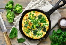 Broccoli Omelette A refreshing and healthy way to have breakfast