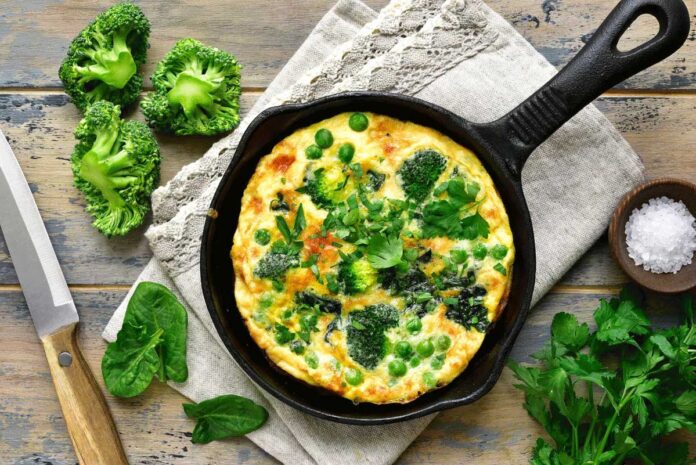 Broccoli Omelette A refreshing and healthy way to have breakfast