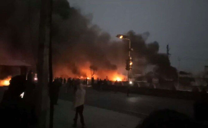 Massive explosion in CNG tanker on Jaipur-Ajmer highway, five dead, many injured